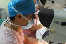 杭州市人民医院毛发移植中心毛囊分离室