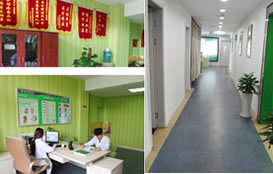 武汉新生毛发种植研究院荣誉及走廊环境