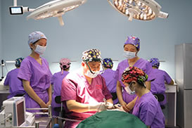 上海美莱毛发移植中心手术操作台