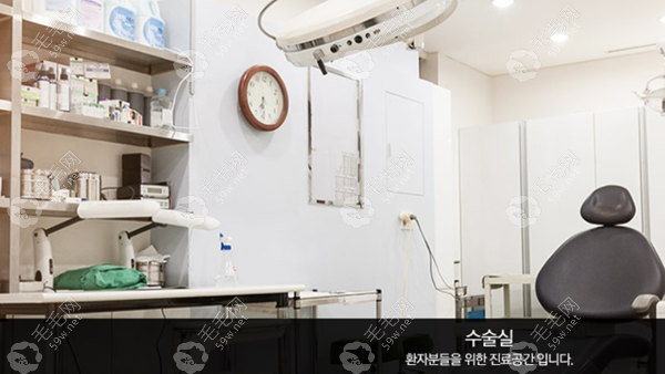 韩国JJ毛发移植医院毛囊分离室