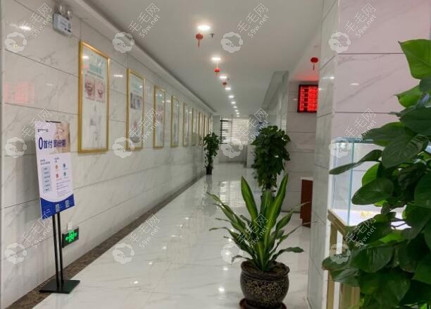 桂林春天口腔诊疗区走廊
